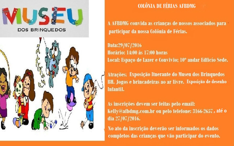 Colônia de Férias AFBDMG