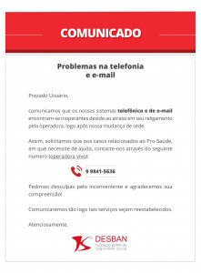 COMUNICADO DESBAN 211217-1